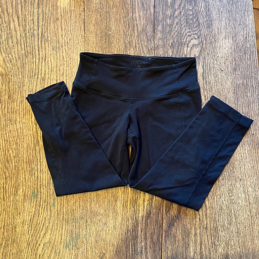Athleta capri, black, XS
